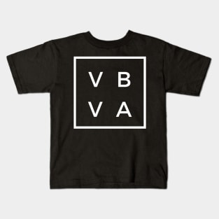 VBVA Virginia Beach Virginia Design by CoVA Tennis Kids T-Shirt